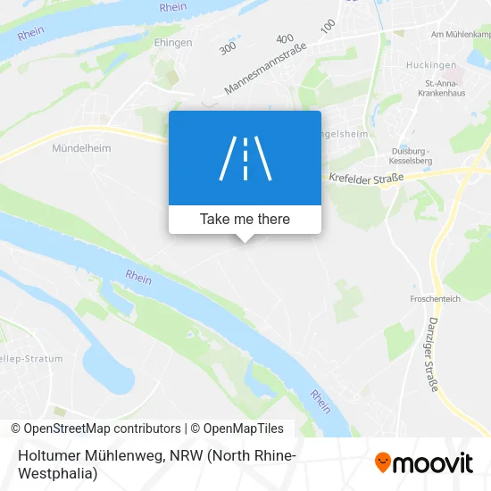 Карта Holtumer Mühlenweg