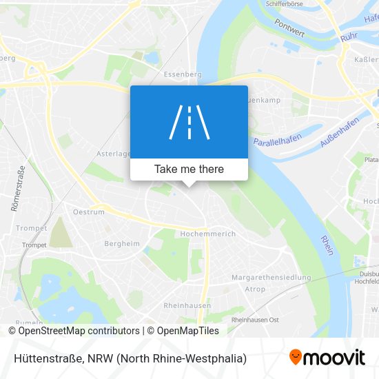 Hüttenstraße map