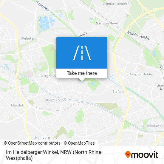 Im Heidelberger Winkel map
