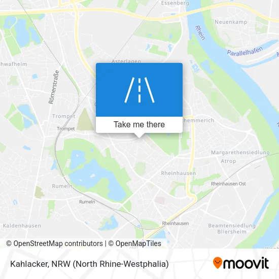 Карта Kahlacker