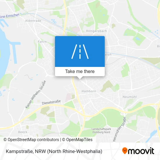 Kampstraße map