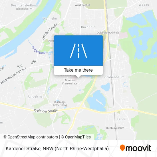 Kardener Straße map