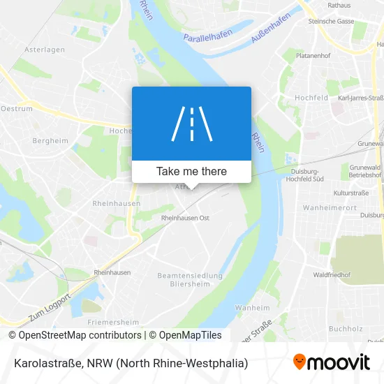 Карта Karolastraße