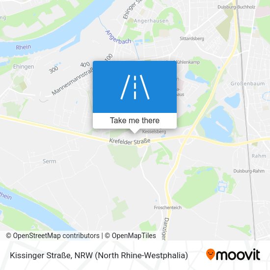 Kissinger Straße map