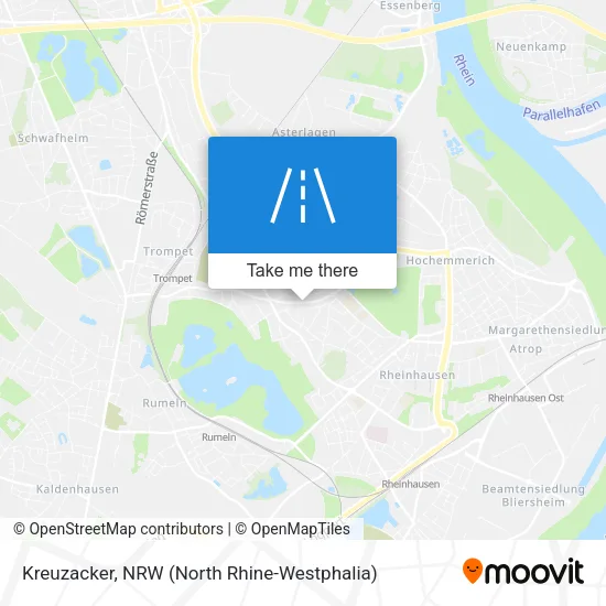 Карта Kreuzacker