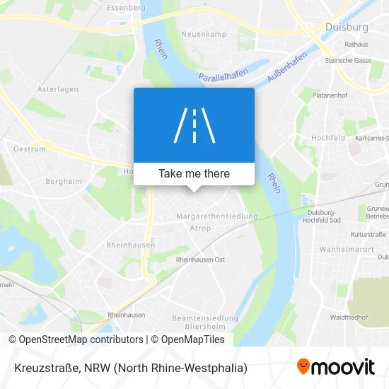 Карта Kreuzstraße