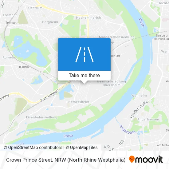 Kronprinzenstraße map