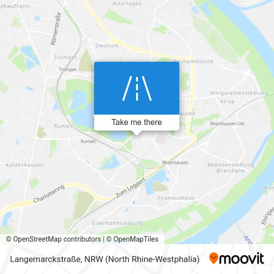 Карта Langemarckstraße