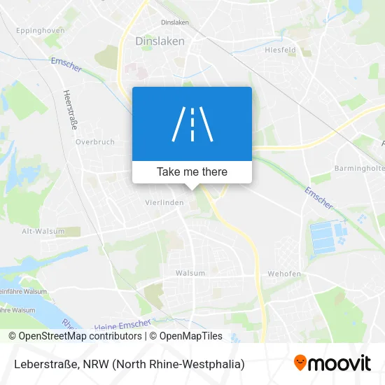 Leberstraße map
