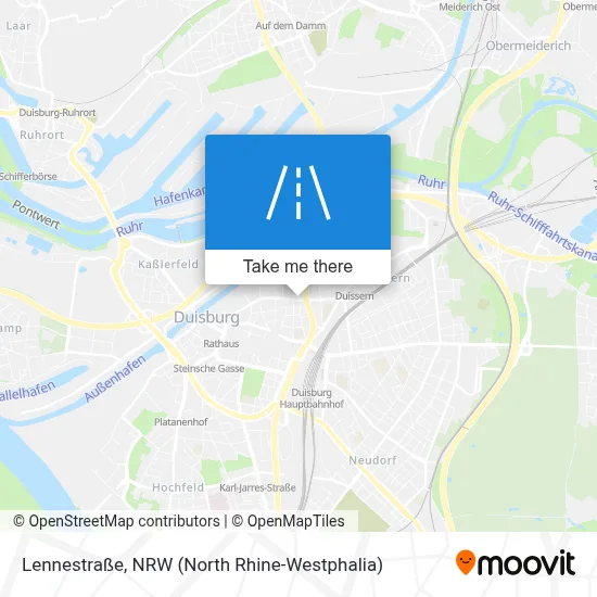 Lennestraße map