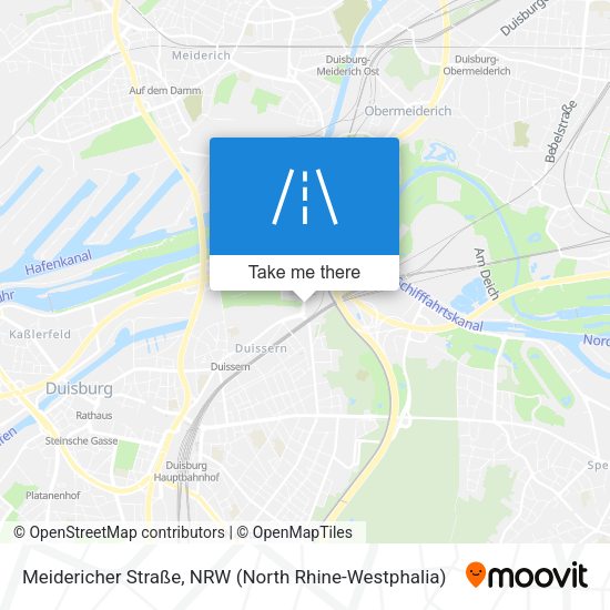 Meidericher Straße map