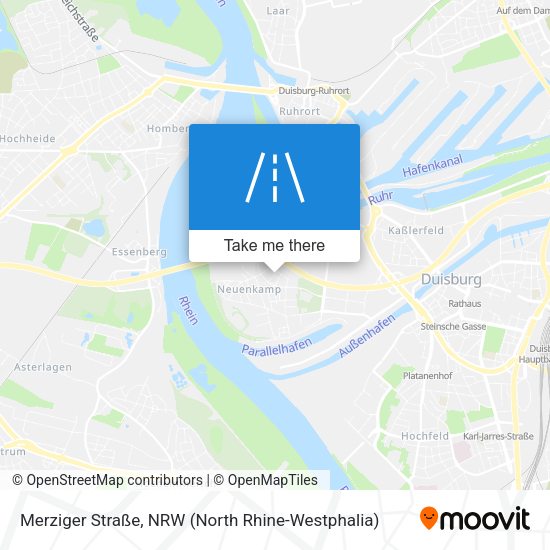 Merziger Straße map