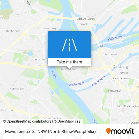 Mevissenstraße map