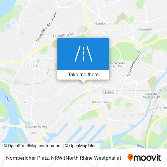 Nombericher Platz map