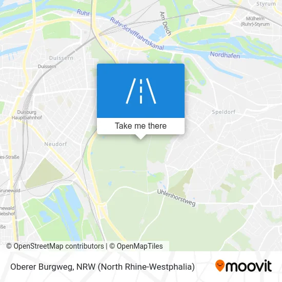 Oberer Burgweg map