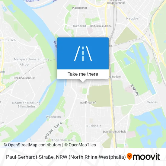 Paul-Gerhardt-Straße map