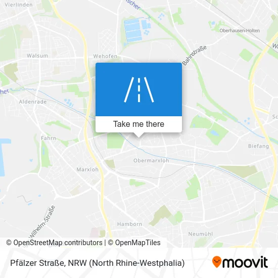 Карта Pfälzer Straße