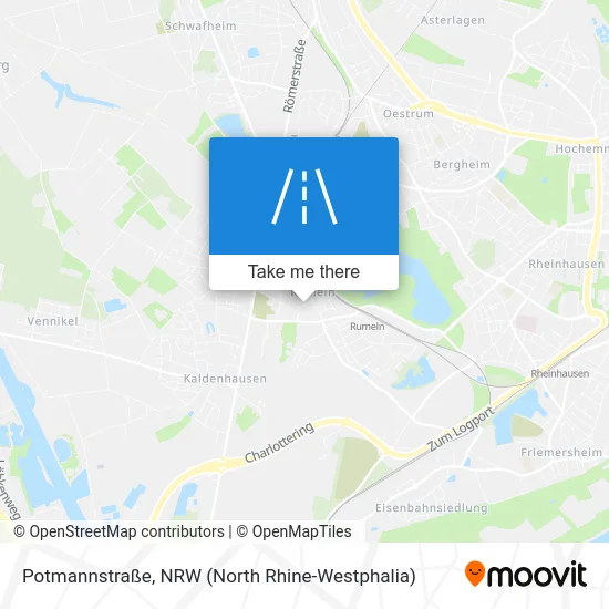 Карта Potmannstraße