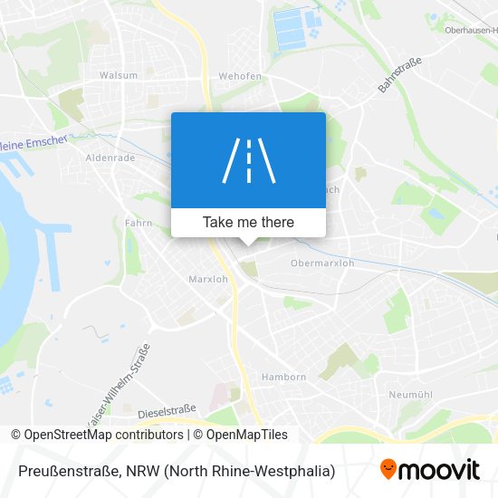 Preußenstraße map