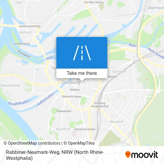 Rabbiner-Neumark-Weg map