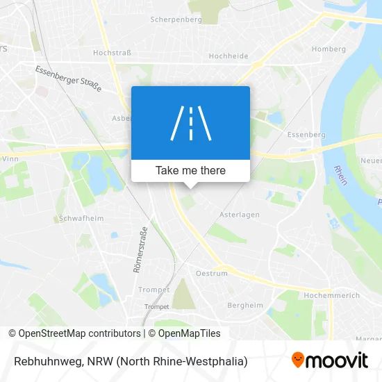 Rebhuhnweg map