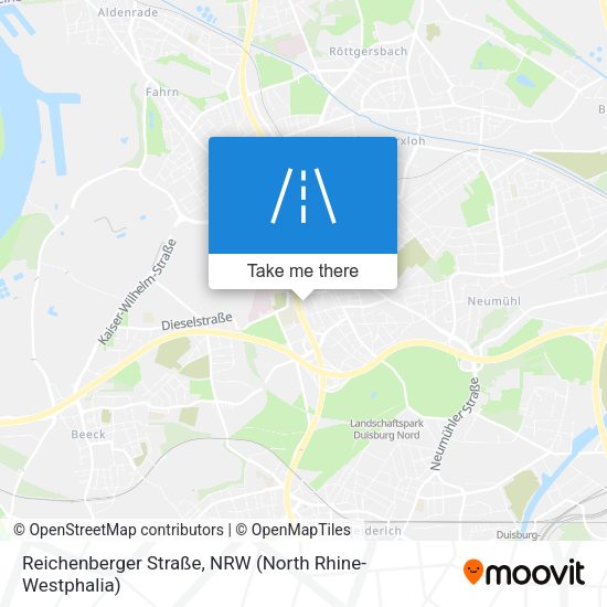 Reichenberger Straße map