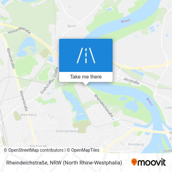 Rheindeichstraße map