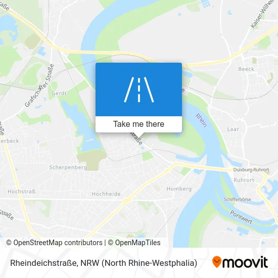 Rheindeichstraße map
