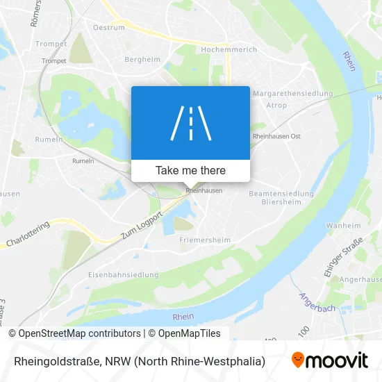 Rheingoldstraße map