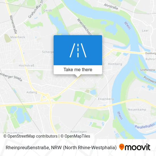 Rheinpreußenstraße map