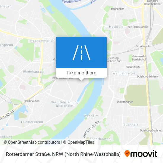 Карта Rotterdamer Straße