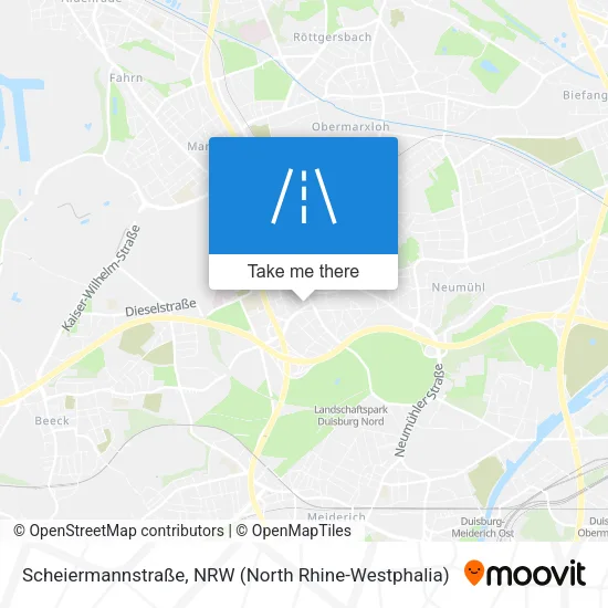 Карта Scheiermannstraße