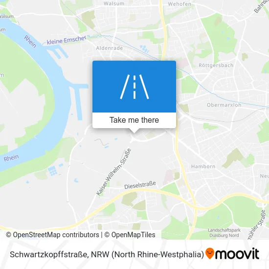 Карта Schwartzkopffstraße