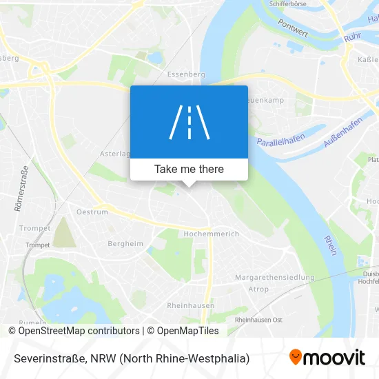 Severinstraße map