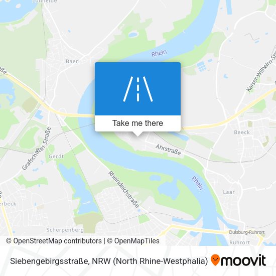 Siebengebirgsstraße map