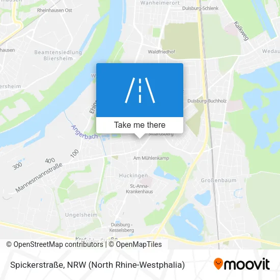 Карта Spickerstraße