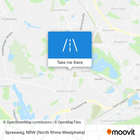 Карта Spreeweg
