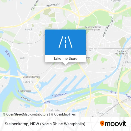 Steinenkamp map