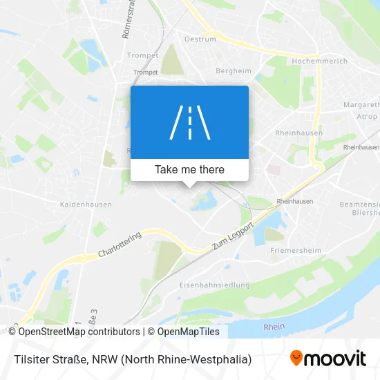 Tilsiter Straße map