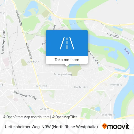 Uettelsheimer Weg map