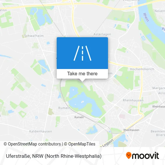 Uferstraße map