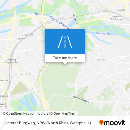 Карта Unterer Burgweg