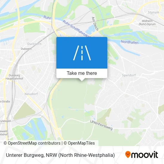 Карта Unterer Burgweg
