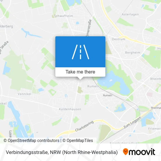 Карта Verbindungsstraße