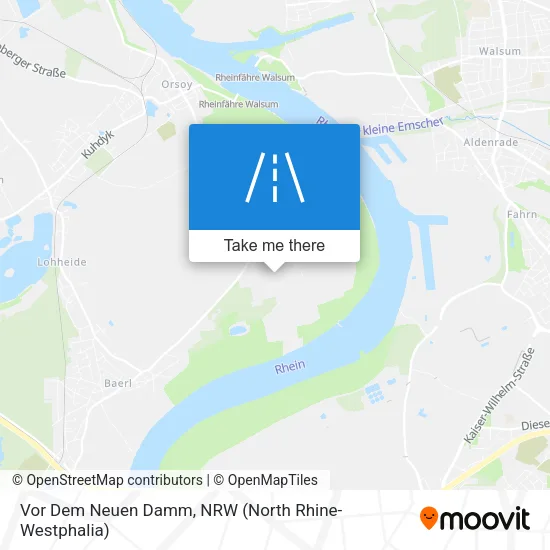 Карта Vor Dem Neuen Damm