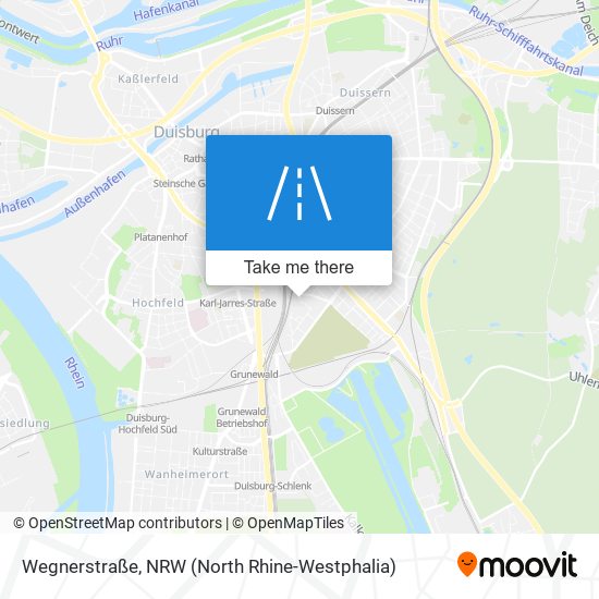 Wegnerstraße map