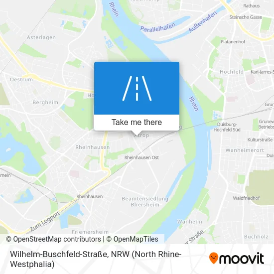 Карта Wilhelm-Buschfeld-Straße