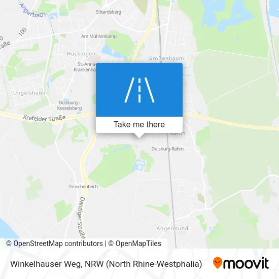 Карта Winkelhauser Weg