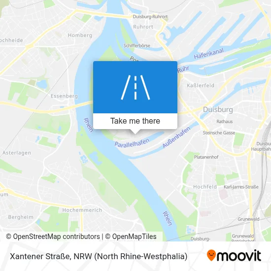 Xantener Straße map