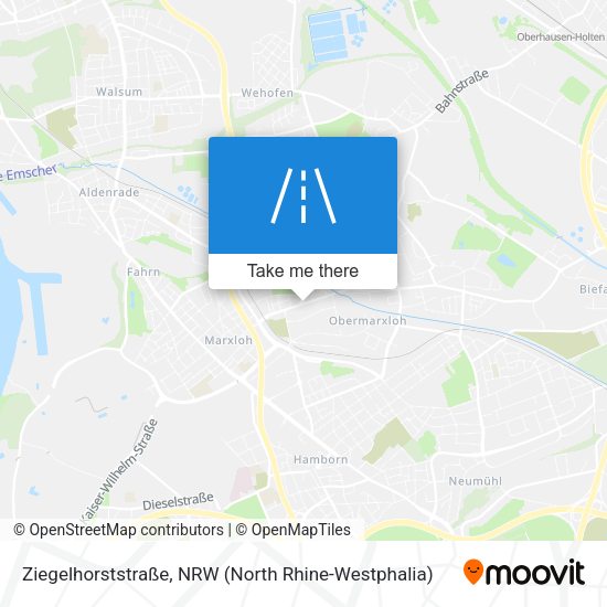Ziegelhorststraße map